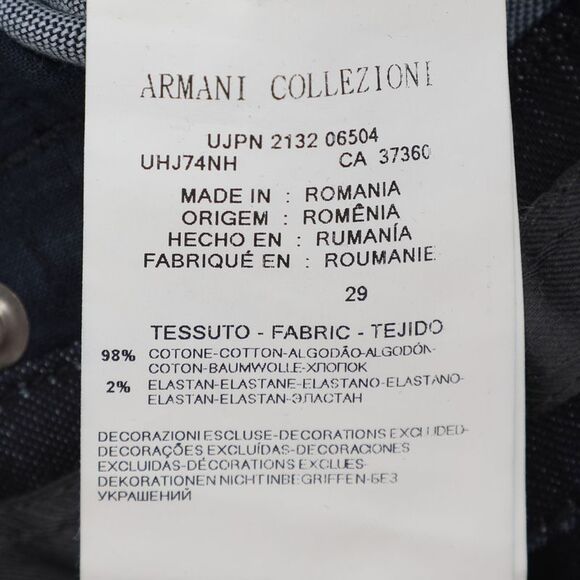 Armani Collezioni Blue Denim Jeans M